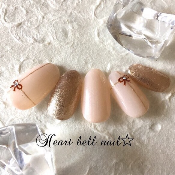 プレゼント ネイル ネイルチップ ネイルシール Heart Bell Nail 通販 Creema クリーマ ハンドメイド 手作り クラフト作品の販売サイト