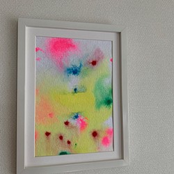 光の道シリーズ２「Joy - よろこび」原画額装 絵画 パドマ・シュリーラ