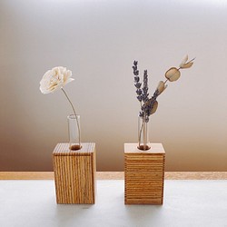 木製 一輪挿し Ｓサイズ 一輪挿し・花瓶・花器 Any 通販｜Creema(クリーマ) 12061468