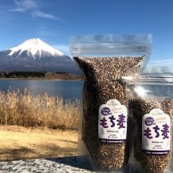 富士山の麓　富士宮産　自然栽培　もち麦(玄麦/ダイシモチ）1kg 1枚目の画像