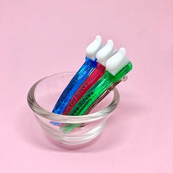歯ブラシバレッタ（緑） 1枚目の画像