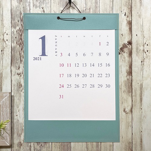 23シンプルカレンダー 壁紙ラッピングa3 ライトブルー カレンダー F Create 通販 Creema クリーマ ハンドメイド 手作り クラフト作品の販売サイト