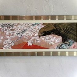 満開の桜/きいかわ宗圓」気軽にプレゼント出来るSサイズ 絵画 手描き