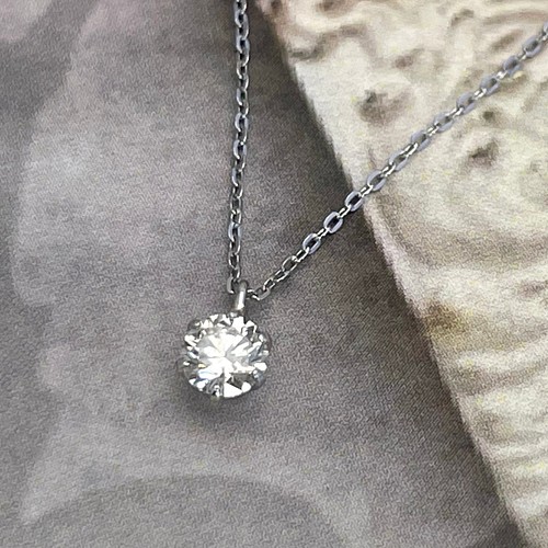 ひとつぶダイヤ～  ダイヤモンド ネックレス