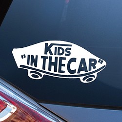 車 KIDS IN CAR カッティング ステッカー シール カーステッカー カーサイン キッズインカー おしゃれ