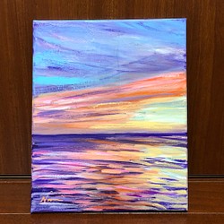 キャンバス40✖️50センチ 海 空 パステル 絵画 73wave 通販｜Creema