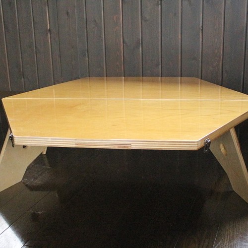 ヘキサテーブル　完品　塗装済　ハンドメイド品　キャンプ　アウトドア テーブル/チェア 超安い
