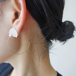 アイス・フープピアス＞ クォーツ ピアス（フープ） fast couture 通販