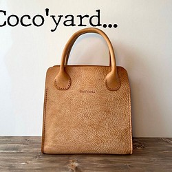 [イタリアンレザー バッグ] 本革 トートバッグ [Coco'yard... ココヤード] アラスカ 1枚目の画像