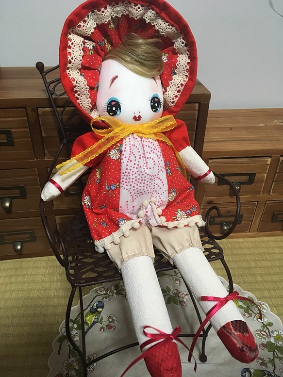 *Yachi doll* 文化人形◆まりさん◆34㎝ 1枚目の画像