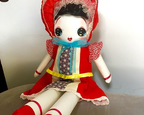 *Yachi doll* 文化人形 あささん 62㎝ その他人形 ママー文化堂 通販