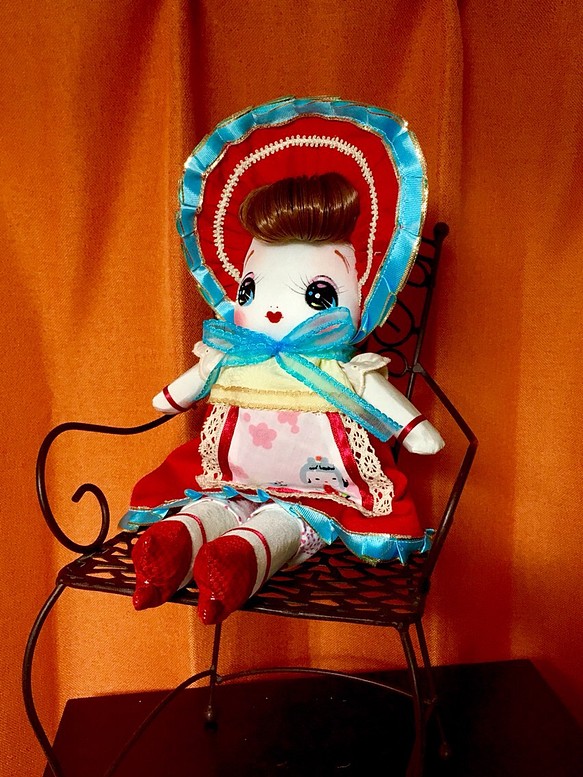 *Yachi doll* 文化人形◆さちさん◆35㎝ 1枚目の画像