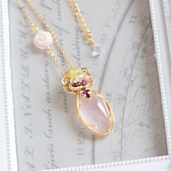 Rose-Quartz necklace 第1張的照片