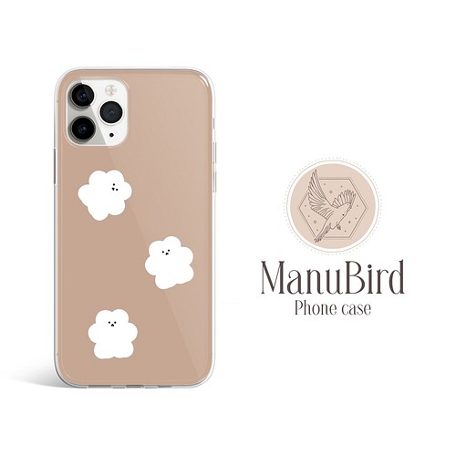 ほぼ全機種対応 もこもこ モカ かわいい オシャレ スマホケース 75 スマホケース カバー Manubird 通販 Creema クリーマ ハンドメイド 手作り クラフト作品の販売サイト