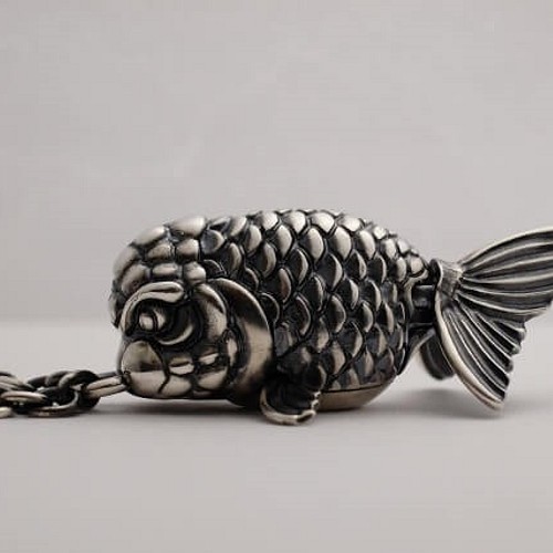 金魚の王様 らんちゅう ぺダント King Of Kingyo Ranchu Vita ネックレス ペンダント Dada Silver Works 通販 Creema クリーマ ハンドメイド 手作り クラフト作品の販売サイト