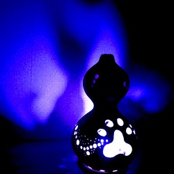 [送料無料]ひょうたんランプ〜肉球〜 1枚目の画像