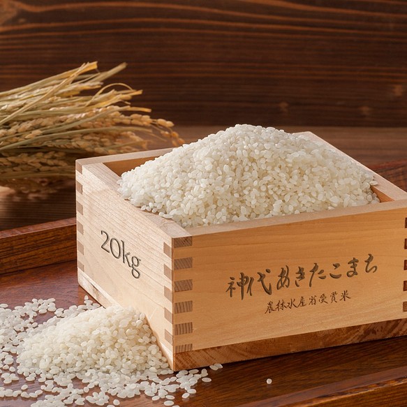 令和3年産 新米20kg お米をおかずに食べるお米！秋田県産あきたこまち 1枚目の画像