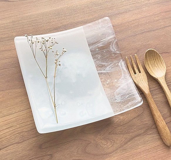 新品】白い食器とガラス食器耐熱ガラス - 食器