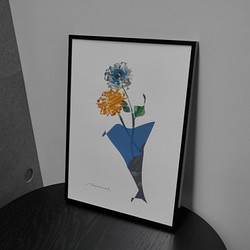 blue bouquet 1枚目の画像