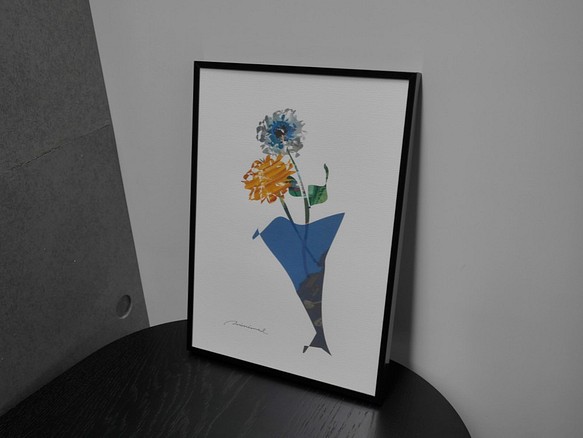 blue bouquet 1枚目の画像