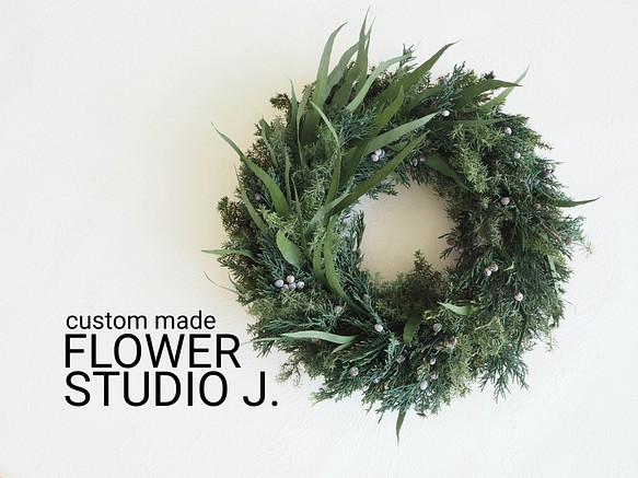 Christmas Wreath 2021/Preserved Green 1枚目の画像