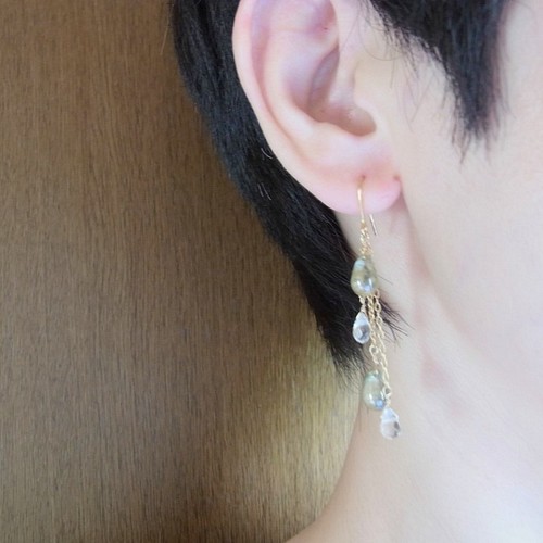 SHIZUKU（G）ﾋﾟｱｽ⇔ｲﾔﾘﾝｸﾞ ピアス（フック・チェーン） Plaire 通販