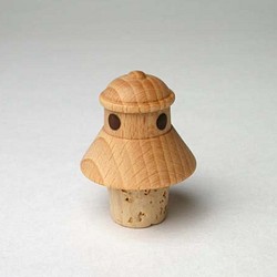 木製瓶塞（幽浮造型） 第1張的照片