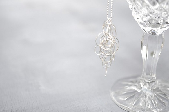 "kemuri"silver pendant necklace 第1張的照片