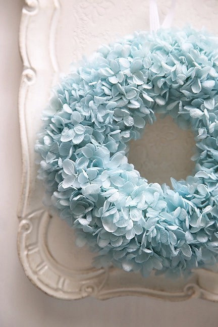 Baby blue wreath 1枚目の画像