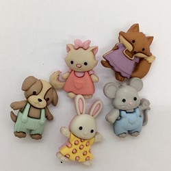 From Us Forever Friend 可愛い動物の子供ボタン 定番です ボタン チビくまハウス 通販 Creema クリーマ ハンドメイド 手作り クラフト作品の販売サイト