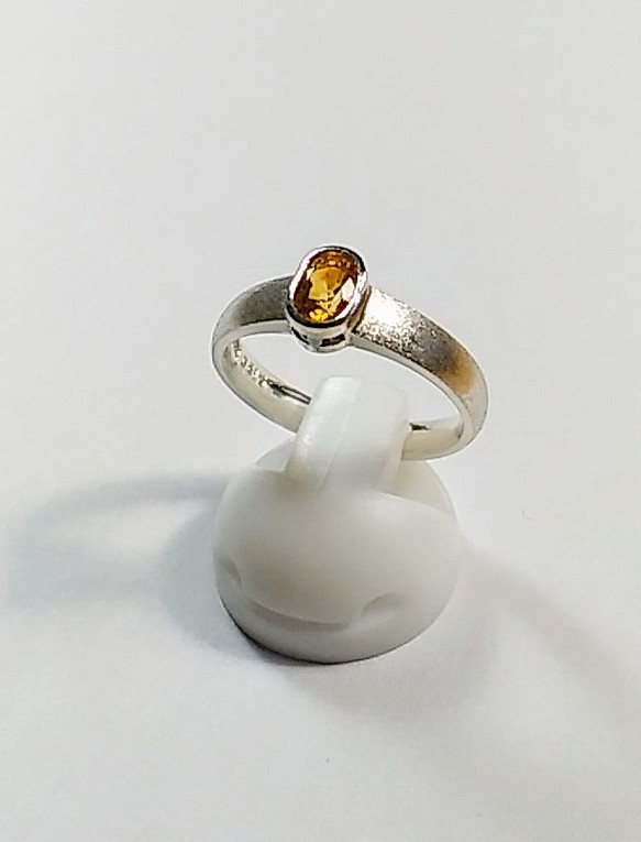 イエローサファイアのリング　yellowsapphirering