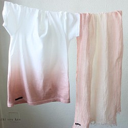 Hand dyed T-shirt T16503 第1張的照片