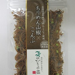 ちりめん山椒×こんぶ(35g)・北海道産ちりめんこうなご使用 1枚目の画像