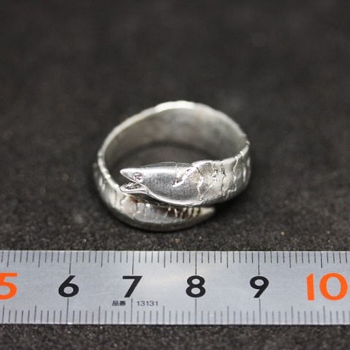 錫製 ウツボのリング 指輪・リング inabaya 通販｜Creema(クリーマ 