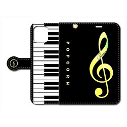 ピアノ携帯ケース（iPhone13/12/11シリーズ、Xシリーズ、8、SE2、7、6、5、SE） 1枚目の画像