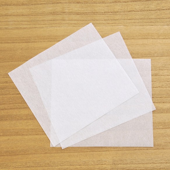 【25枚】薄葉紙（約155×170mm）角留め箱 ロングサイズ用　白 ホワイト 薄紙 包装 日本製 A034 1枚目の画像