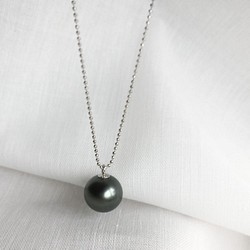 【SILVER】Tahitian Pearls Necklace 1枚目の画像