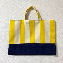 《再販》レッスンbag(stripe) 1枚目の画像