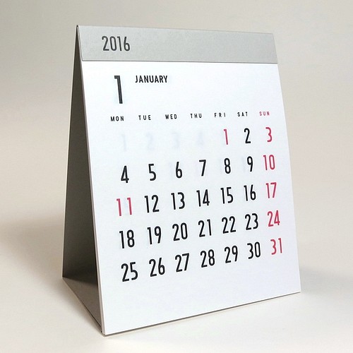 16カレンダー 卓上 カレンダー Monaca 通販 Creema クリーマ ハンドメイド 手作り クラフト作品の販売サイト