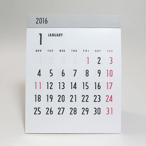 16カレンダー 卓上 カレンダー Monaca 通販 Creema クリーマ ハンドメイド 手作り クラフト作品の販売サイト