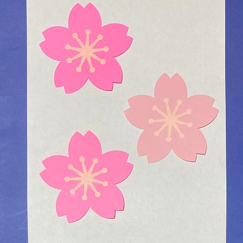 壁面飾り 桜の花 型紙 London 通販 Creema クリーマ ハンドメイド 手作り クラフト作品の販売サイト