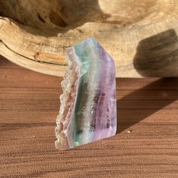 レインボーフローライト Fluorite タワー 01 天然石 天然石 HaRuKy