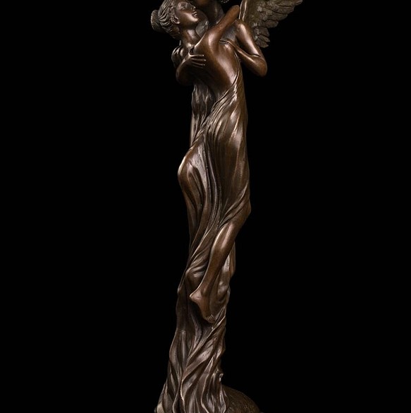大人気ブロンズ像 乙女 インテリア 彫刻 銅像 - 彫刻