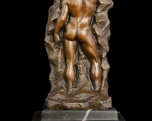 超人気ブロンズ像　裸　男性　インテリア家具　置物　彫刻　銅像　彫像　美術品フィギュア贈り物 プレゼント