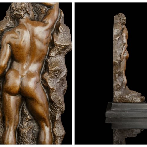超人気ブロンズ像 裸 男性 インテリア家具 置物 彫刻 銅像 彫像 美術品 