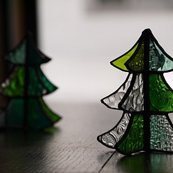 ステンドグラス クリスマスツリー ｆ その他インテリア雑貨 Koru Glasswork 通販 Creema クリーマ ハンドメイド 手作り クラフト作品の販売サイト