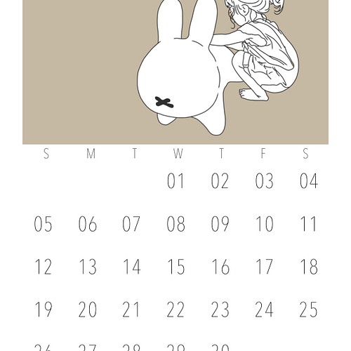 イラストカレンダー お好きな月始まり 似顔絵 韓国インテリア 22年カレンダー イラスト Hny Artshop 通販 Creema クリーマ ハンドメイド 手作り クラフト作品の販売サイト