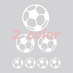 ステッカー☆サッカーボール 1枚目の画像