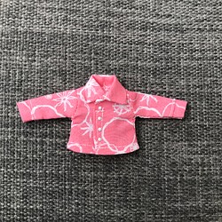 オビツ11 カフス付き長袖シャツ　pink 1枚目の画像
