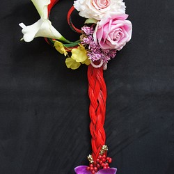 四針織水引的是雅！玫瑰和西式繩的顏色 第1張的照片